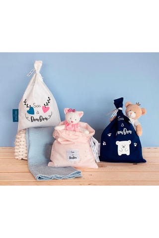 Sac à doudou - Blanc et noir