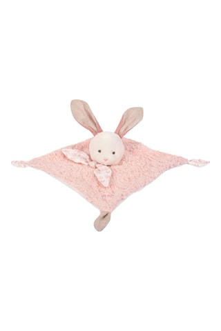 Peluche carré plat en coton biologique - Lapin - Dès la naissance