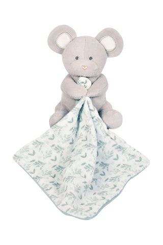 Peluche mouchoir en coton biologique - Souris - Dès la naissance