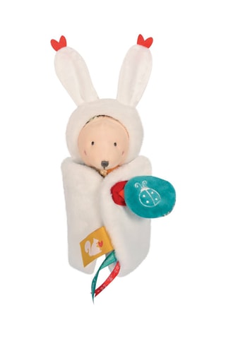 Peluche papillote - Lapin - Dès la naissance