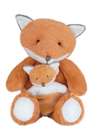 Peluche maman et bébé renard - Dès la naissance
