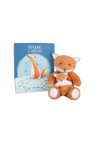 Peluche maman et bébé renard - Dès la naissance