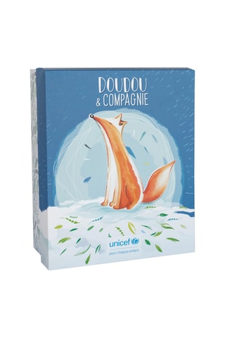 Peluche maman et bébé renard - Dès la naissance