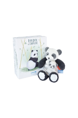 Peluche maman et bébé panda - Dès la naissance