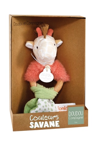 Hochet girafe en bois - Dès la naissance