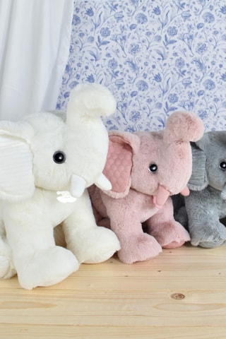 Peluche éléphant Preppy Chic - Dès la naissance