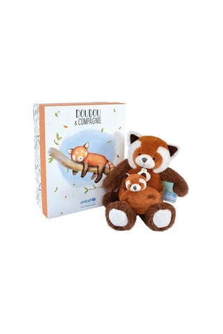2 peluches panda roux Bébé et moi - Dès la naissance