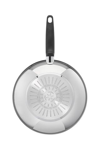 Wok en acier inoxydable 18/10 Primary 28 cm