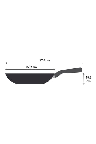 Poêle en acier inoxydable Cook Eat - 28 cm