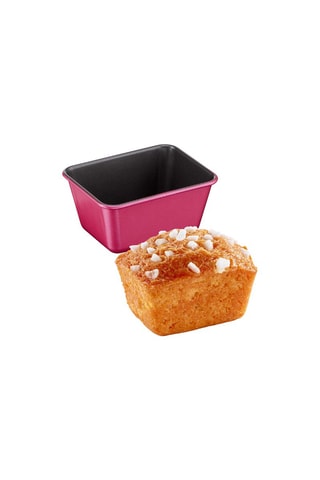 3 moules à mini-cakes Creabake - 8,3 x 6,5 cm