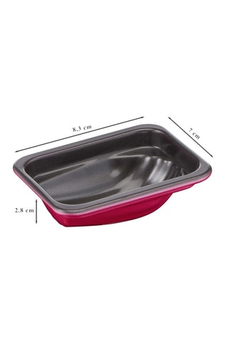 3 moules à madeleine Creabake - 8,3 x 6,5 cm