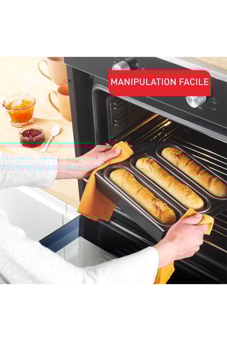 3 moules à baguettes Creabake - 29 x 10 cm