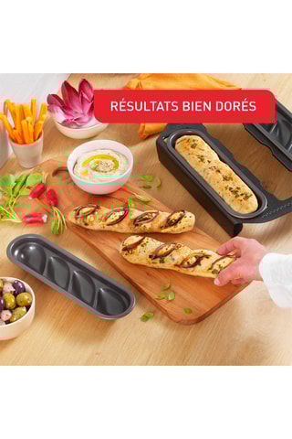 3 moules à baguettes Creabake - 29 x 10 cm