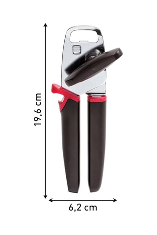 Ouvre boîte Ingenio - Noir et rouge