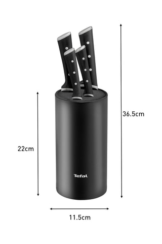 Bloc 4 couteaux Ingenio Ice Force