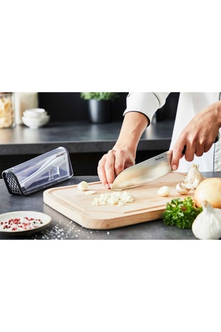 Couteau de chef en acier inoxydable et étui de protection Ever Sharp - 16,5 cm