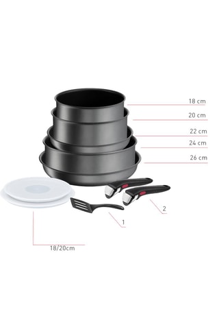 Batterie de cuisine Ingenio Daily Chef - 10 pièces