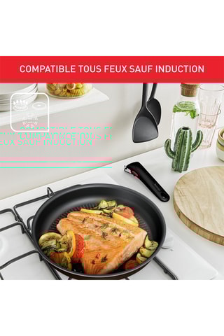 Batterie de cuisine en acier inoxydable XL Force - 14 pièces
