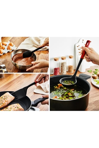 3 ustensiles de cuisine Red Edition 2-en-1