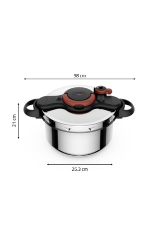 Cocotte-minute en acier inoxydable ClipsoMinut' Performance Pro - 6 l