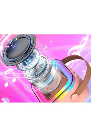 Speaker Karaoke TechKidz - 2 microfoons - Bluetooth