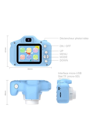 Fotocamera Techkidz - Easyclick - 8 MP