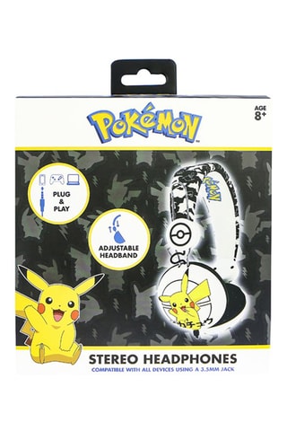 Koptelefoon - Wit, geel en zwart