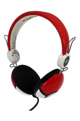 Koptelefoon - Wit en rood