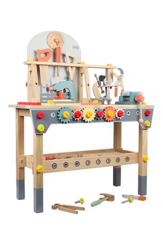 Werkbank TechKidz - Hout - Met accessoires