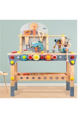 Werkbank TechKidz - Hout - Met accessoires
