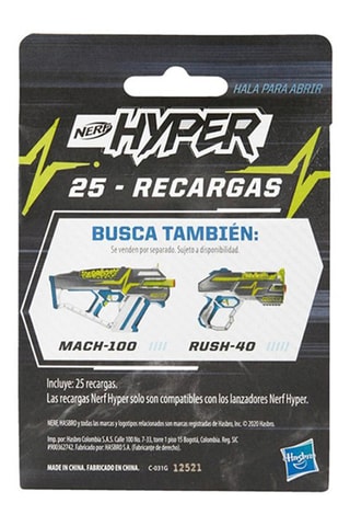 Hasbro Nerf Hyper - 25 schuimballen.