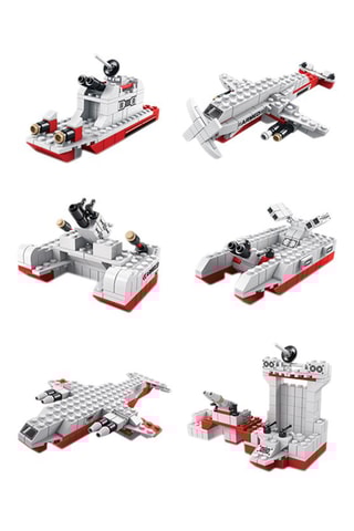 Bouwspel Techkidz - 6 In 1 - 1000 Bouwstenen