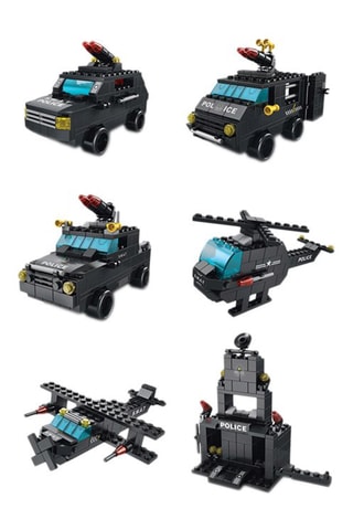 Bouwspel Techkidz - 6 In 1 - 1000 Bouwstenen