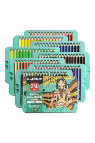 Kleurset TechKidz - Set 240 kleurpotloden