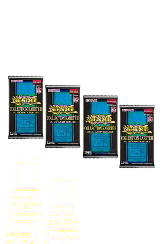 Yu-Gi-Oh! - 4 Boosters - Collection Rareté II du 25ème Anniversaire