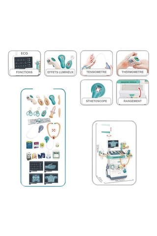 Medisch Karretje TechKidz - Set 26 pcs -