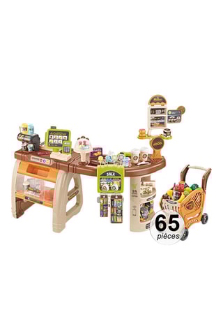 Kassa Supermarkt TechKidz - Set 65 pcs -