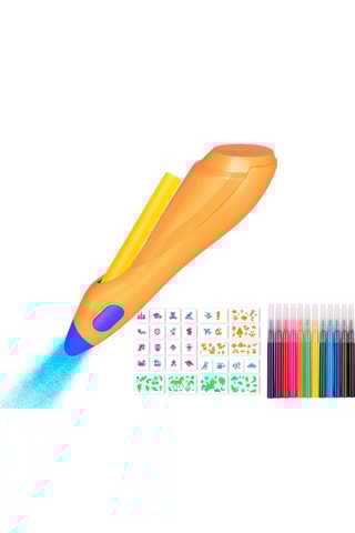 Spray-balpen TechKidz - Elektrisch - Met accessoires