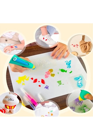 Spray-balpen TechKidz - Elektrisch - Met accessoires