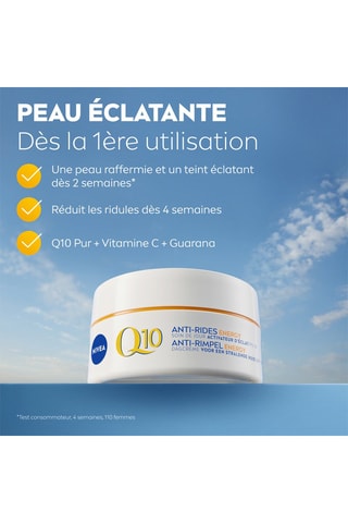 Soin jour anti-rides FPS 15 Q10 Energy - 50 ml