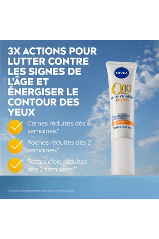 Soin contour des yeux revitalisant Q10 Energy - 15 ml