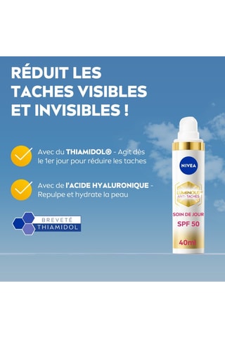 Soin de jour anti-tâches SPF50 Luminous 630 - 40 ml