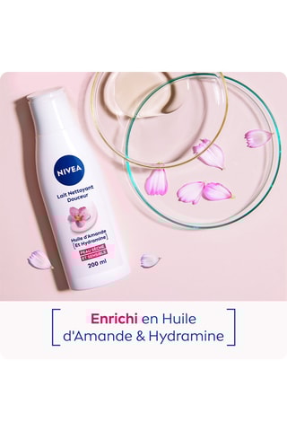 Lait démaquillant douceur - Peaux sèches et sensibles - 200 ml