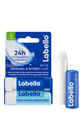 Ensemble baume à lèvres Original et Hydro Care SPF 15 - 2 x 4,8 g