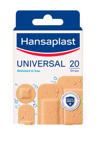 	2 x 20 pansements universels lavables - 4 tailles