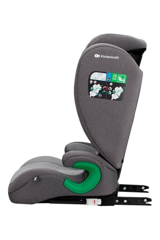 Siège-auto Junior-Fix Isofix - De 3 à 12 kg - Gris