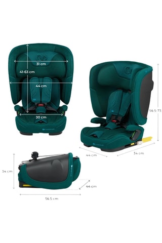 Siège-auto FIX2GO - De 15 mois à 12 ans - Vert