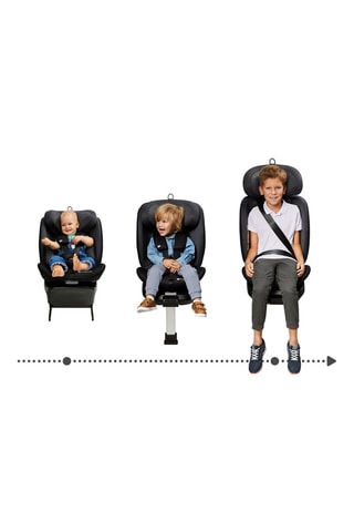 Siège-auto Easy Spin - De la naissance jusqu'à 12 ans - Noir