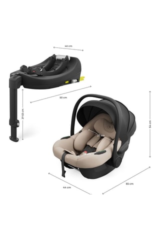 Siège-auto I-LITE avec base Endura Safe FX - De 40 à 87 cm - Beige