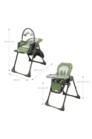 Chaise haute 2 en 1 Tummie - Dès la naissance - Jusqu'à 15 kg